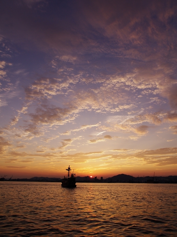 みなと神戸の夕景１