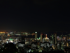 みなと街神戸の夜景２（ビーナスブリッジ）