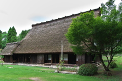 日本民家集落博物館１（飛騨白川の合掌造りの民家）