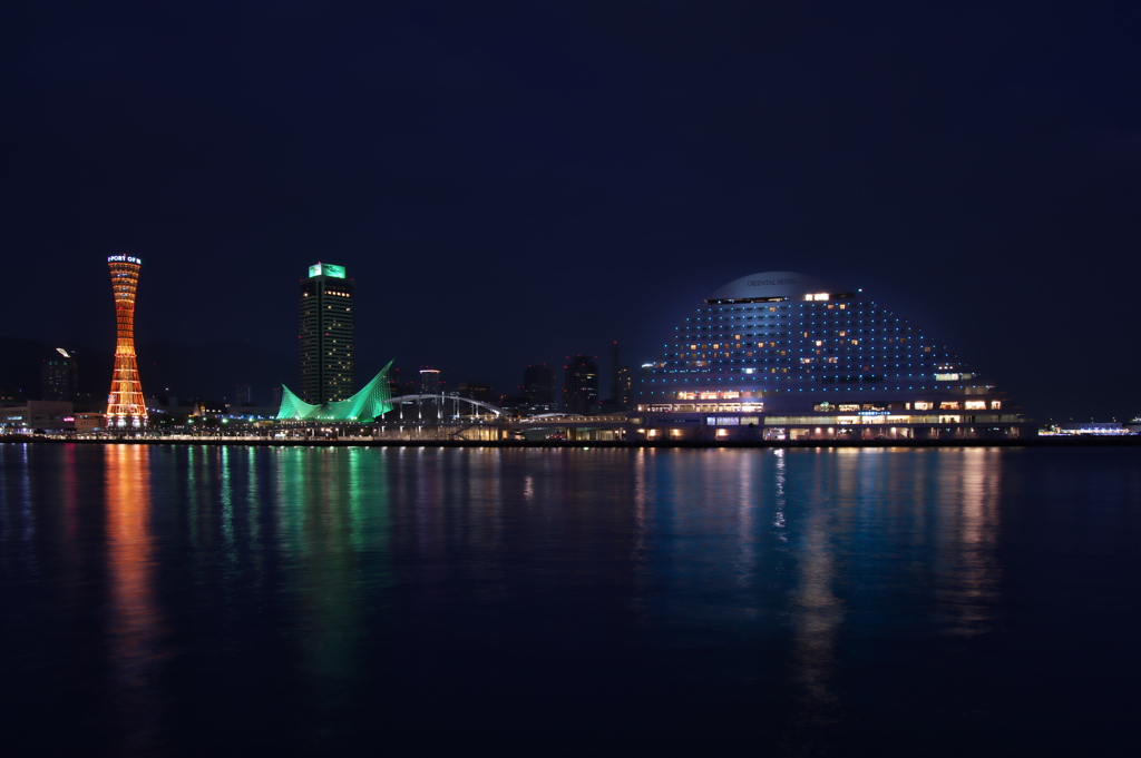 神戸ポートタワー（夜景）