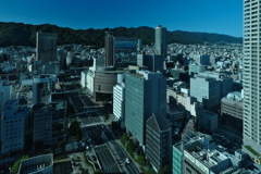 神戸市庁舎展望ロビーにて２（昼景）