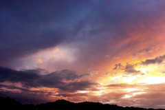 ある日の夕景