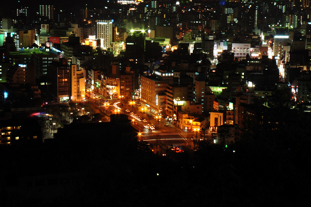 初めての夜景　２