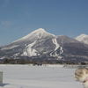 雪晴れの磐梯山を見に来たの