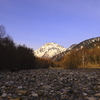 川原の石ころと活火山