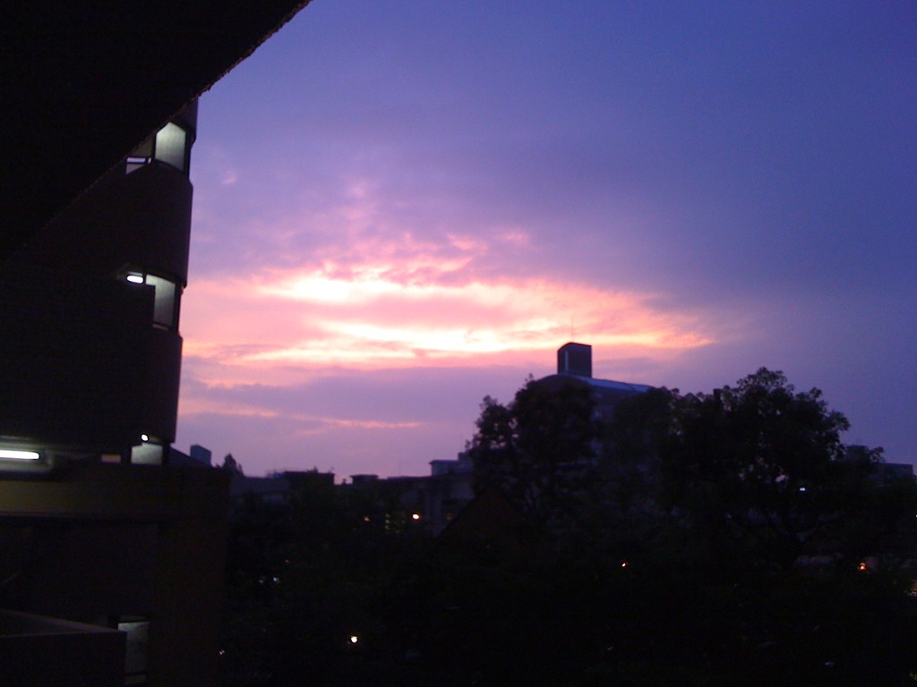 from my room