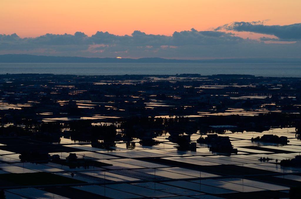 田園夕景4