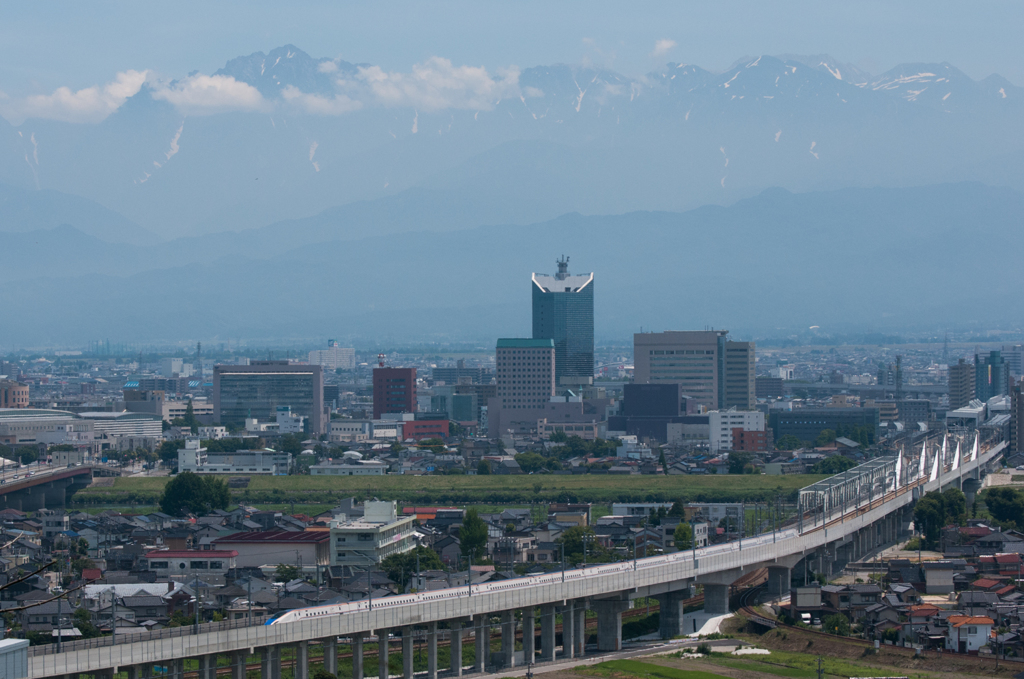 呉羽山より
