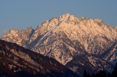 剱岳夕景２