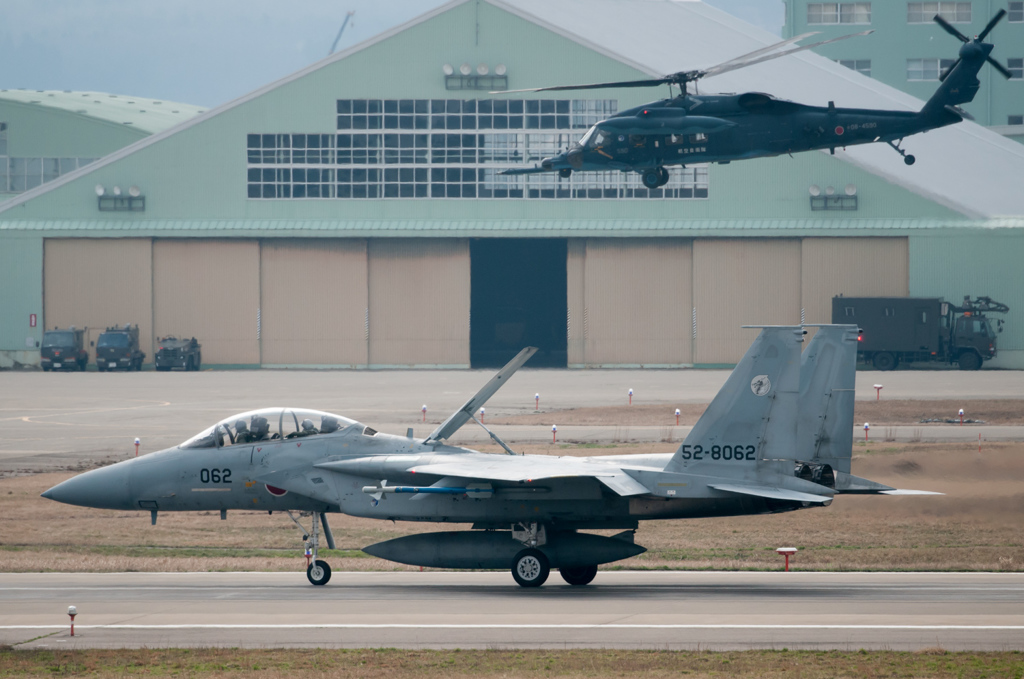 UH-60J＆F-15