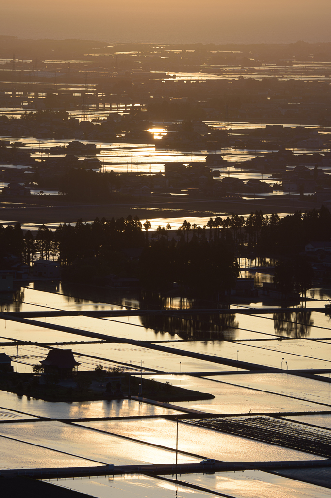 農村夕景2