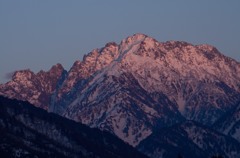 剱岳夕景4