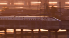 東京行き駆け抜ける