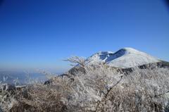 樹氷と杵島岳-10