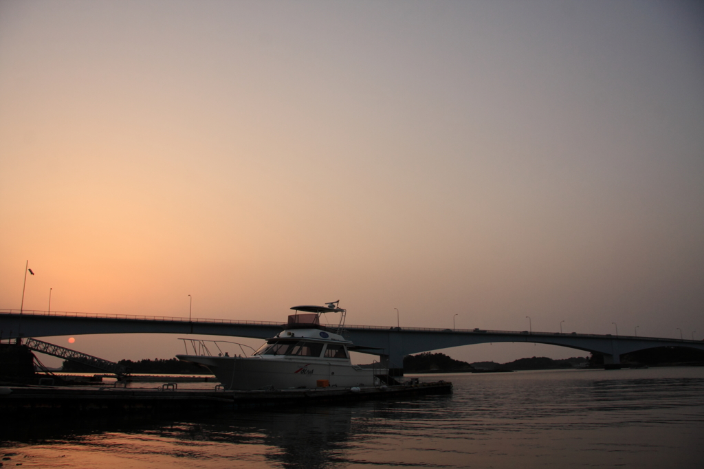 夕日