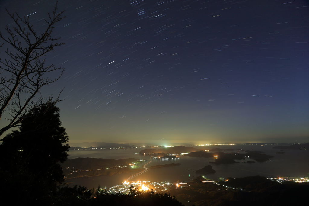 10分間の星景