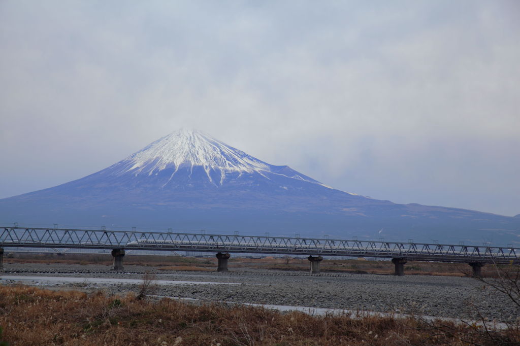 富士と東海道新幹線