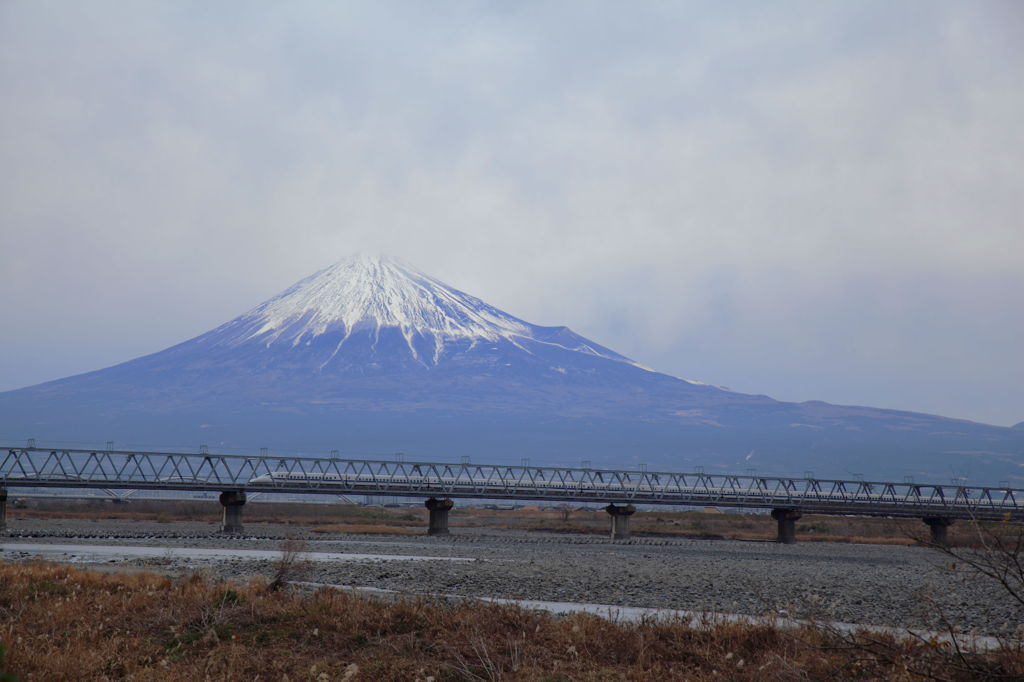 富士と東海道新幹線