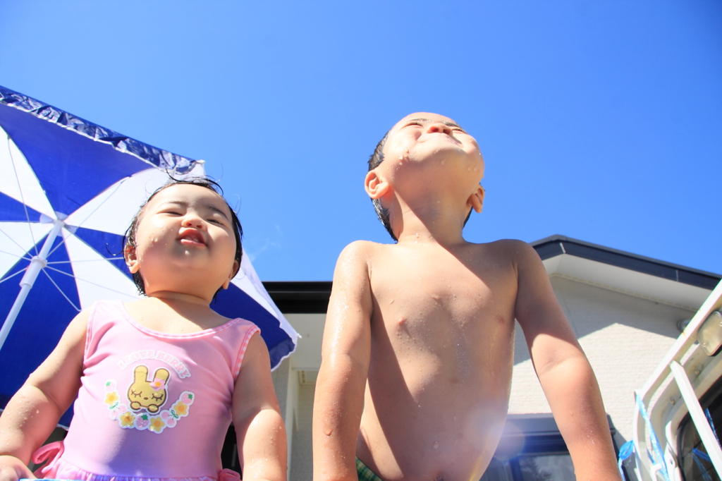 ちょっと遅めの　夏だァ～