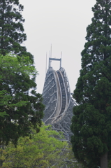森に聳え立つ