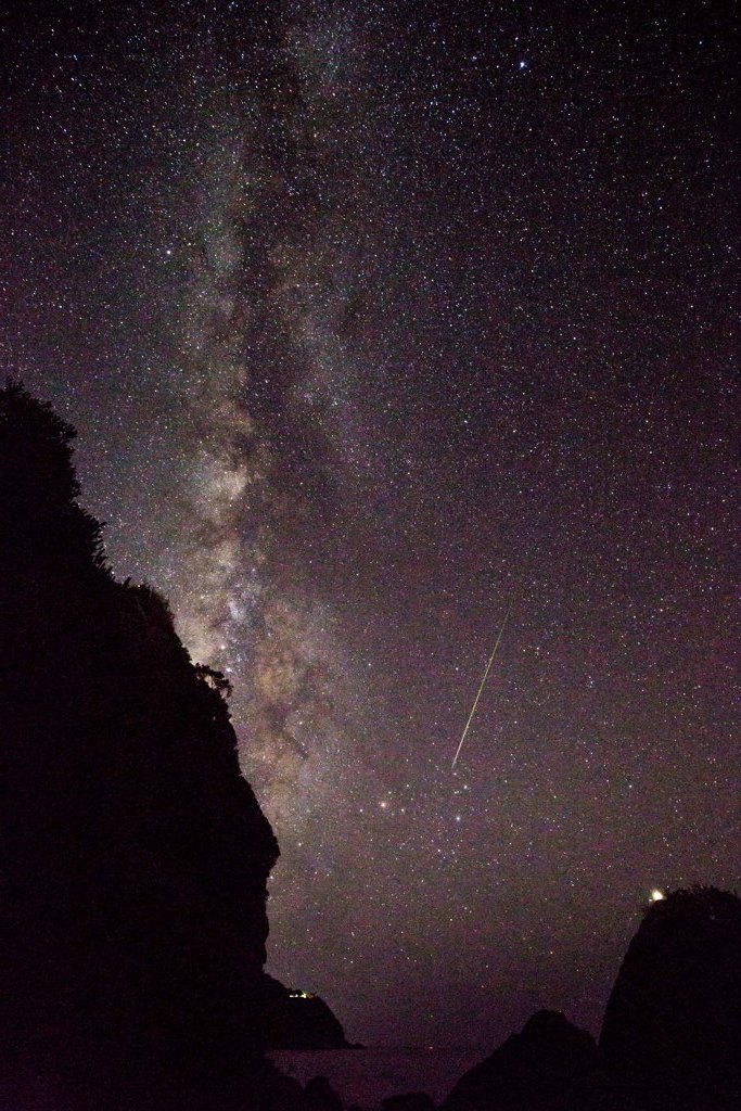 この夜一番の流れ星