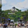 残暑残る城下町