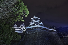 宇土櫓と天守閣-1