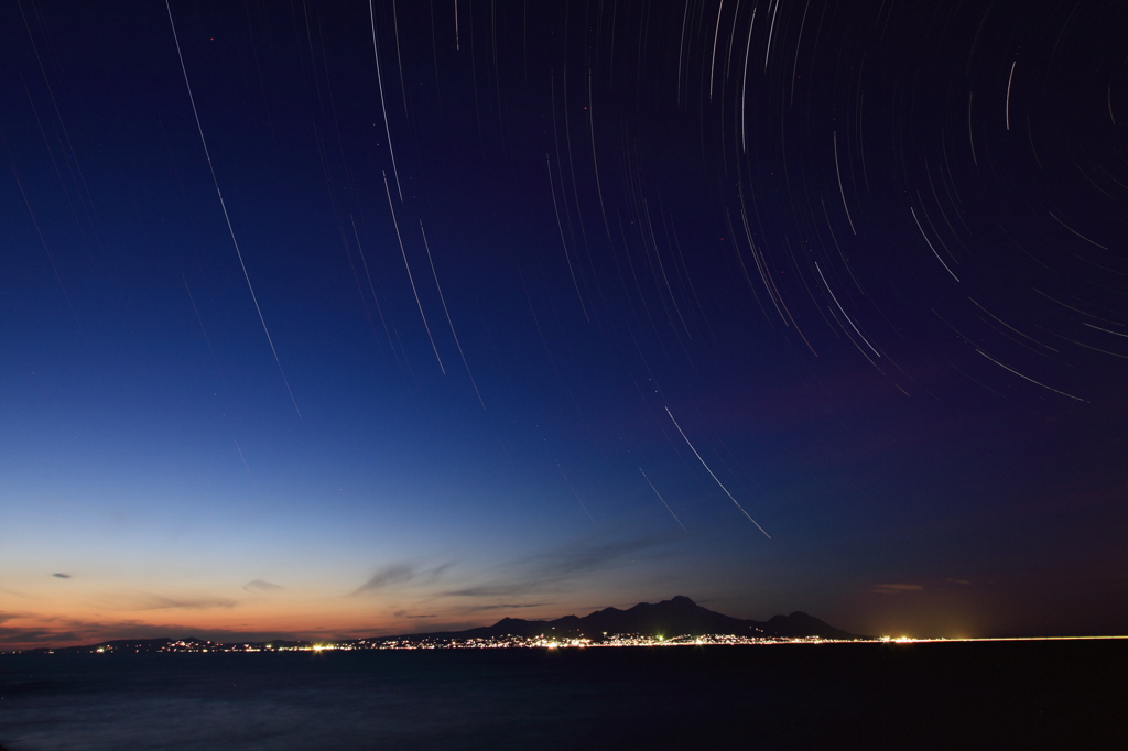 有明海に星降る帳