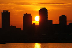 神戸　夕焼け１