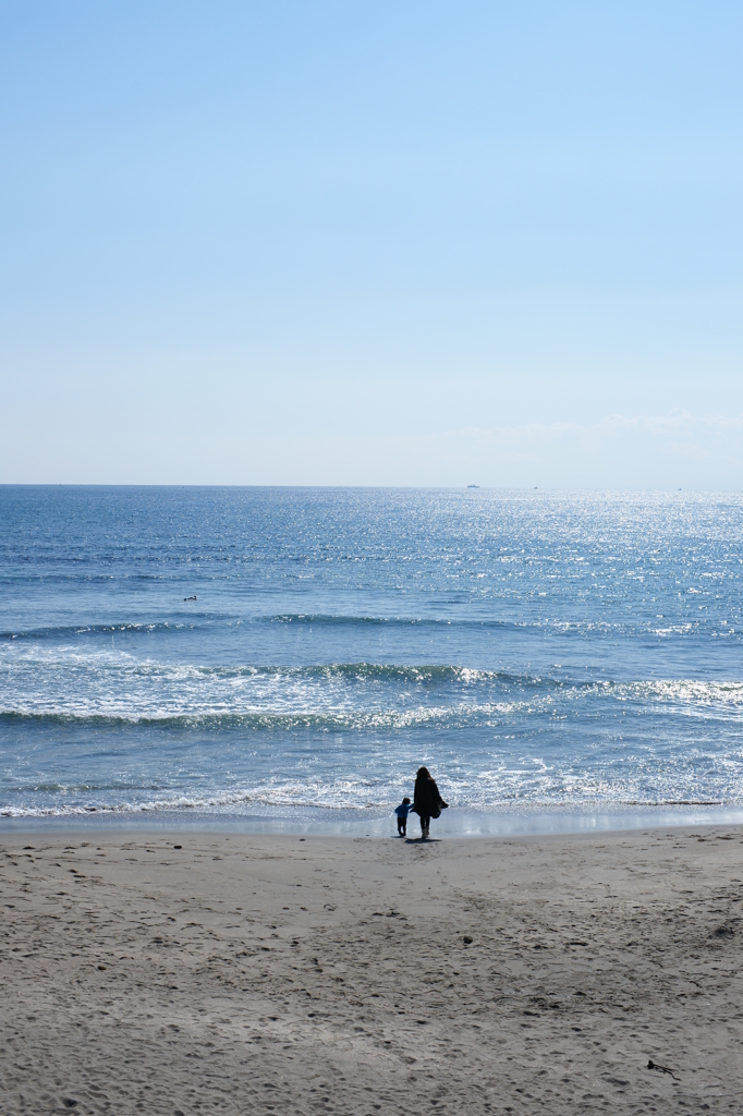 海と母と息子