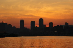 神戸　夕焼け２