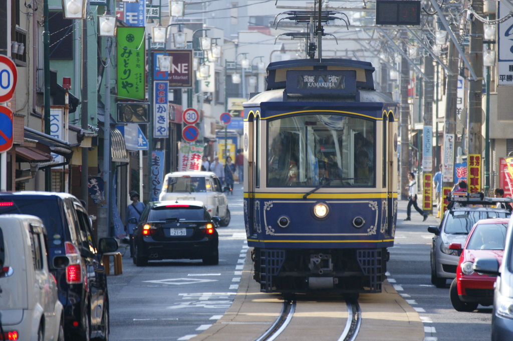 江ノ電　腰越駅