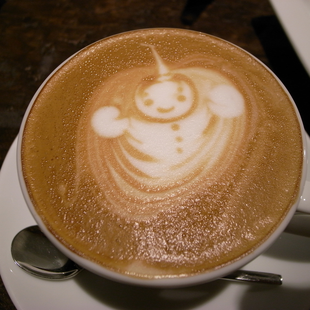 スノーマンカプチーノ