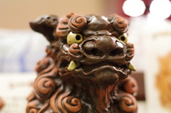 首里城に棲むシーサー