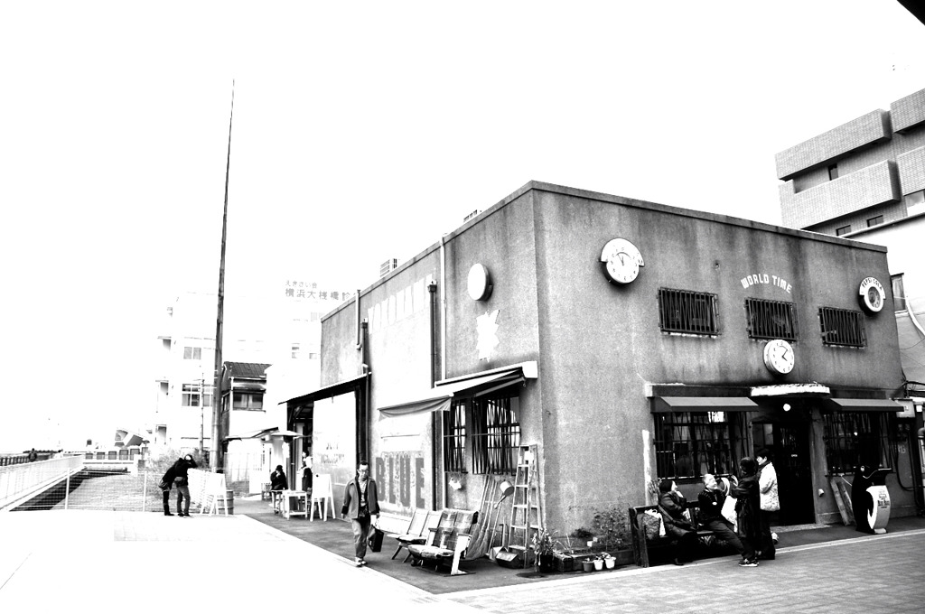 港街の一角