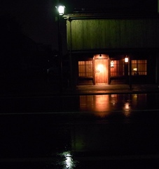 雨の夜