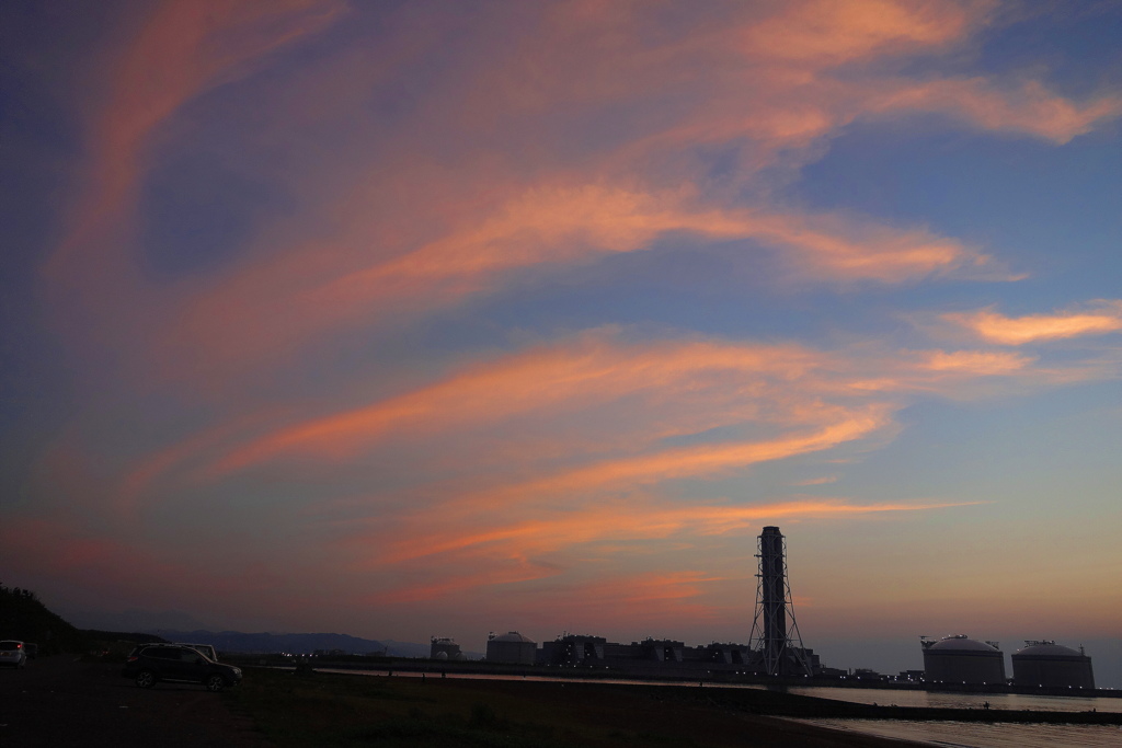 夕焼雲