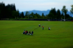 ミニＳＬに乗って