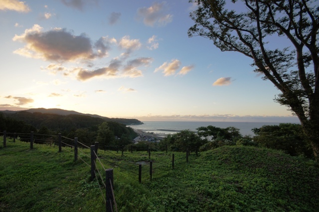 海が見える公園