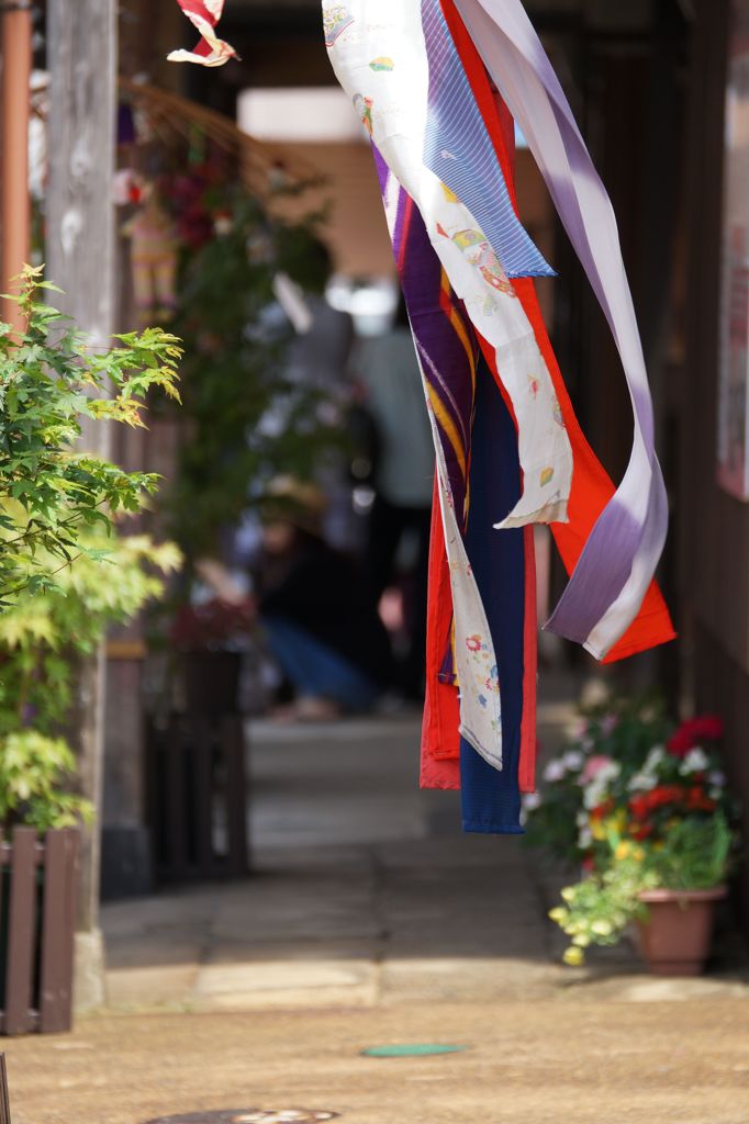 風祭る雁木通り