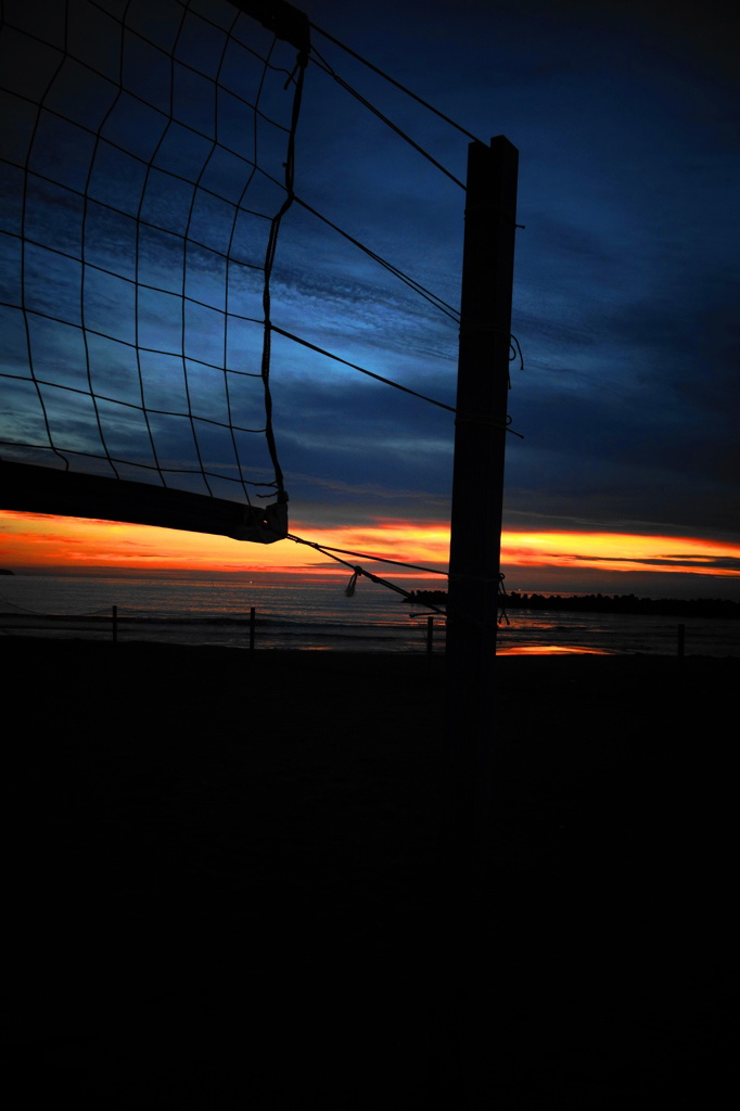 ビーチバレーが終わって