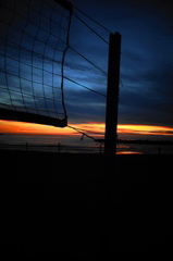 ビーチバレーが終わって