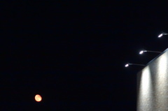 月食終わって