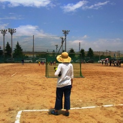 応援団長はママ