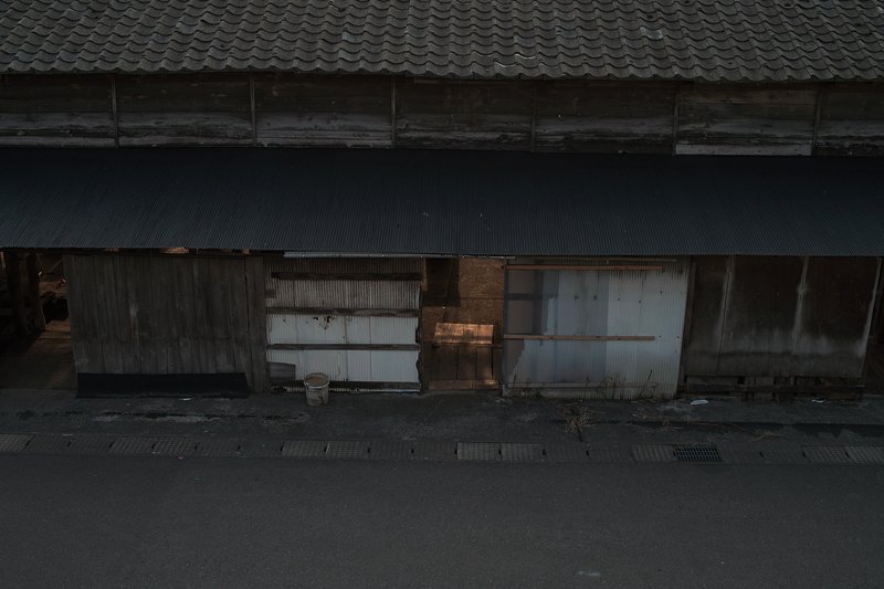 かすかな夕日色