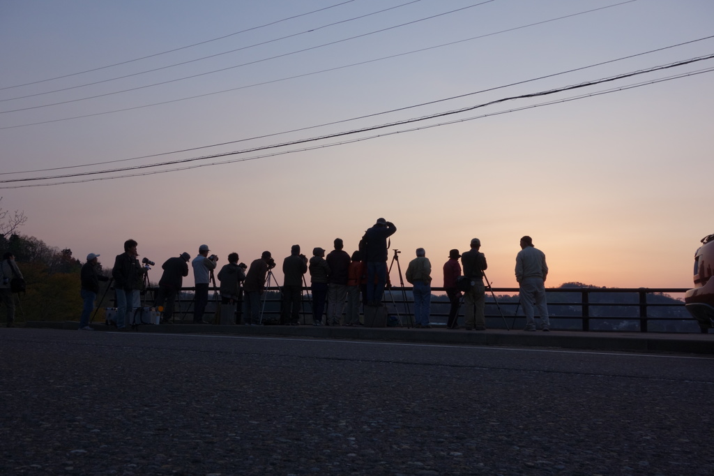 混んでますけど