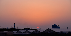 夕景 夕景