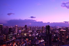 梅田スカイビル 空中庭園展望台夜景