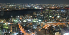 梅田スカイビル 空中庭園展望台夜景