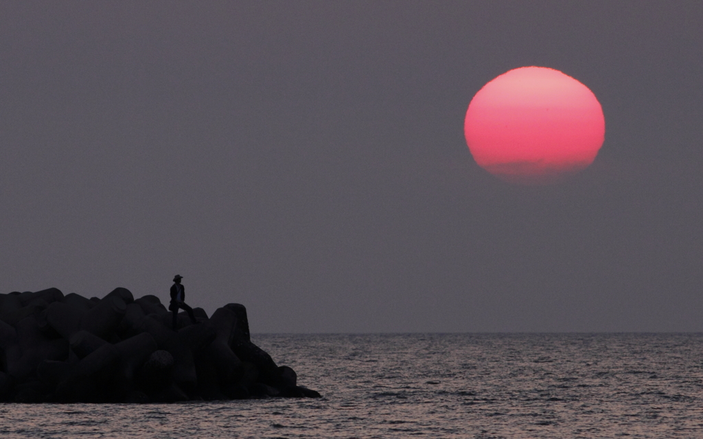 夕日のバカヤロー
